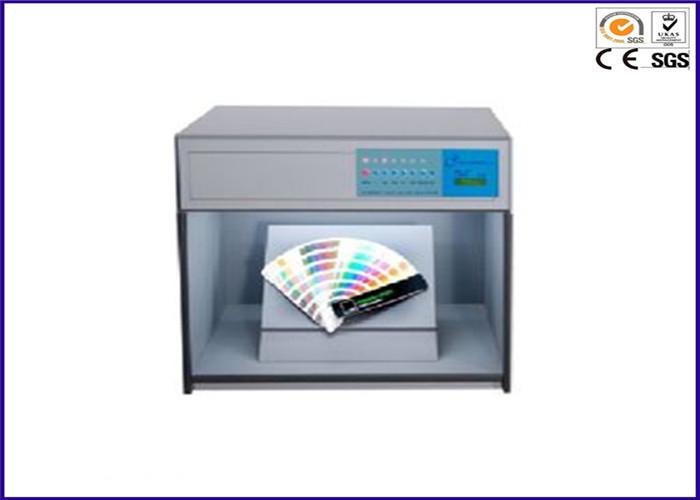 เครื่องทดสอบสิ่งทออัตโนมัติตู้ประเมินสีสำหรับการทดสอบผ้า