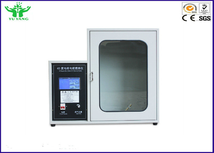 ISO 6722-1 เครื่องทดสอบการติดไฟแบบ Single Core สำหรับประสิทธิภาพการหน่วงไฟของสายเคเบิล