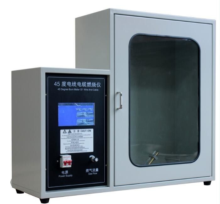 ISO 6722-1 เครื่องทดสอบการติดไฟแบบ Single Core สำหรับประสิทธิภาพการหน่วงไฟของสายเคเบิล