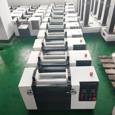 Rubber Two Roller Mixer Mill เครื่องผสมพลาสติก Lab Rubber 60HRC 10mm