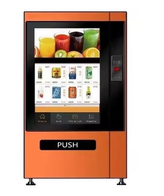 เครื่องขายไอศกรีมอัตโนมัติเต็ม สําหรับการขายไอศกรีมที่สะดวกสบาย
