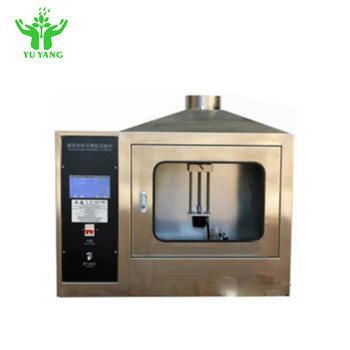 เครื่องทดสอบความเผาไหม้ของวัสดุอาคารที่มีแหล่งไฟเดียว ISO 11925-2