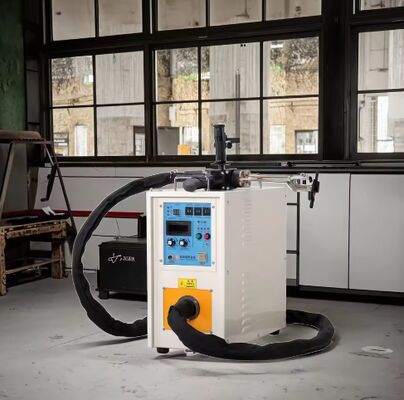 เครื่องทำความร้อนเหนี่ยวนำ PLC แบบพกพา HF: การบัดกรี AC, แบริ่ง & การให้ความร้อนโลหะ