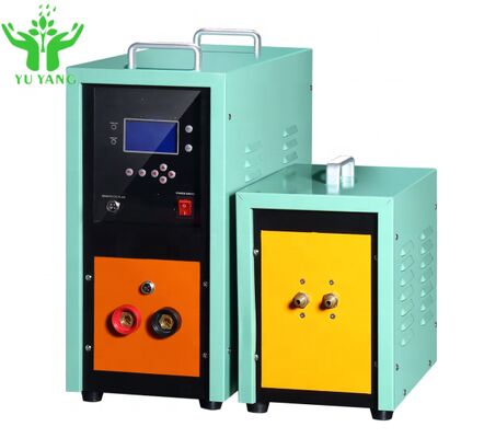 เครื่องทำความร้อนแบบเหนี่ยวนำเหล็ก 25KW แบบครบวงจรระบายความร้อนด้วยอากาศคุณภาพสูง