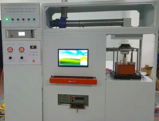 ISO5660 อัตราการปล่อยความร้อนอุปกรณ์ทดสอบความไวไฟสำหรับวัสดุก่อสร้าง 0-45C